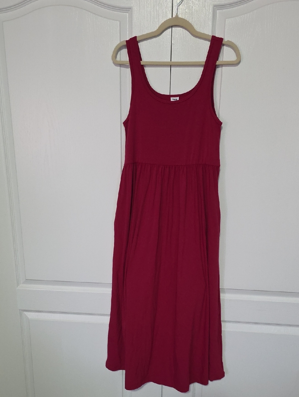 Smash + Tess Sleeveless Maxi Dress in Wine Red